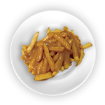 Chips & Chinese Curry Sauce
