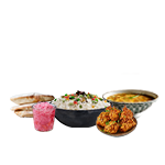 Indian Set Meal For 3