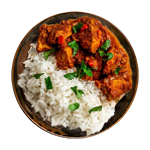 Chicken Bhoona & Rice