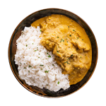 Chicken Korma & Rice